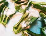 簡単!ピーマンの肉詰め!ソースがけ♡作り方4写真