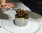 キヌアのドライカレー ミルフィーユ仕立て作り方15写真