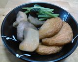 さつま揚げと里芋の煮物作り方5写真