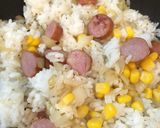 やきにくオムライス作り方2写真