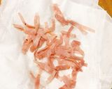 超カンタン！きんぴらごぼうと水菜のサラダ作り方2写真