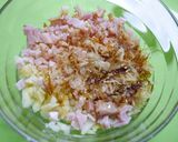 簡単！無限たけのこのチーズオムレツ作り方1写真