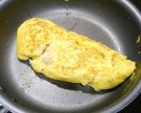 簡単！無限たけのこのチーズオムレツ作り方3写真