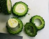 肉詰めゴーヤフライ作り方1写真