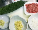肉詰めゴーヤフライ作り方2写真