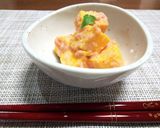 玉子焼きの大葉 梅肉和え作り方7写真