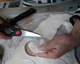 皮から作る揚げ餃子・母の味で不揃いです。作り方13写真