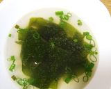 和風ダシで簡単ワカメスープ♪作り方4写真