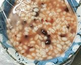 簡単ヘルシー☆レンジでもち麦ぜんざい作り方1写真