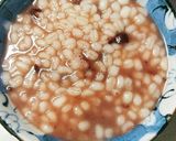 簡単ヘルシー☆レンジでもち麦ぜんざい作り方2写真
