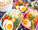 お弁当に☆煮豚チャーハン作り方8写真