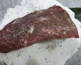 塩釜でビーフジャーキー風作り方5写真