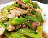 意外とあっさり！セロリと豚肉の味噌炒め作り方6写真