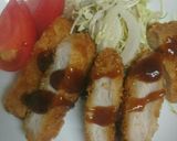 糀谷漬けトンカツサラダ丼と冷凍サラダ作り方3写真