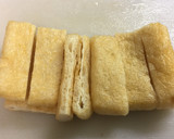 こんにゃくの揚げ巻き　甘辛　お弁当に作り方2写真
