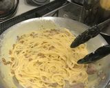 全卵で濃厚+納豆カルボナーラ生クリーム無作り方11写真