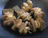 こんにゃくの揚げ巻き　甘辛　お弁当に作り方5写真