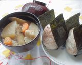 具が大きい、豚汁♪作り方3写真