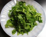 麦と胡瓜とパクチーのヨーグルトサラダ作り方3写真