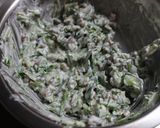 麦と胡瓜とパクチーのヨーグルトサラダ作り方4写真