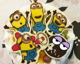 キャラケーキ☆ミニオン☆作り方4写真