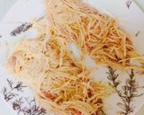 カリカリ千切りポテトを纏ったイワシ作り方3写真