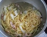 フライパンだけで◆もちもち和風パスタ◆作り方5写真