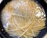 魚介のトマトクリームパスタ☆ワンポットで作り方1写真