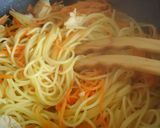 塩レモンでさっぱり♪ささみと人参のパスタ作り方4写真