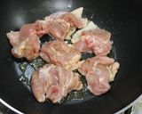 鶏肉のカレー照り煮。作り方2写真
