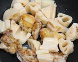 鶏肉のカレー照り煮。作り方3写真