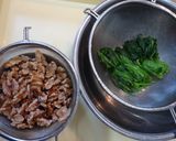漢方医お勧め薬膳!菠菜拌核桃作り方2写真