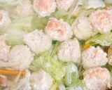 ほっこり♪鶏だんごの具沢山お味噌汁作り方8写真