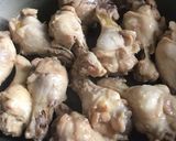 手羽元煮込み焼き作り方1写真