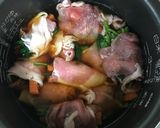 炊飯器で簡単♪豚肉の野菜ロール煮作り方4写真