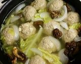 ヘルシー美味し♪「筍入り肉団子スープ」作り方3写真
