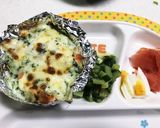 離乳食後期オリーブオイルde豆腐グラタン作り方10写真