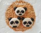 デコ白玉★パンダ♪白玉団子♪おやつ作り方8写真