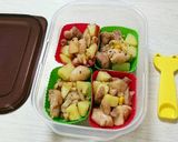 ☆鶏もも肉ジャガイモのコンソメガーリック作り方11写真
