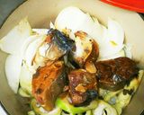 今が旬！古参竹とザバ缶の煮物作り方3写真