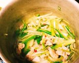 ほんのり酸っぱピリ辛汁作り方3写真