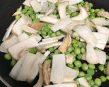えんどう豆とエリンギの麻婆作り方2写真