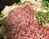 えんどう豆とエリンギの麻婆作り方3写真