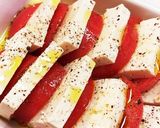 豆腐の塩麹漬けでカプレーゼ作り方3写真