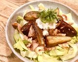 豚肉とナスの香味サラダ作り方4写真