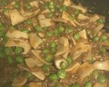 えんどう豆とエリンギの麻婆作り方5写真