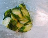 超簡単！きゅうりの麺つゆ浅漬け作り方4写真