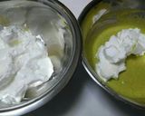 ふわふわ♪もっちり♪抹茶のシフォンケーキ作り方5写真