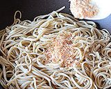 まぐろ花削りのダブル使いで＊和・焼き蕎麦作り方5写真