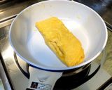 ☆丸型フライパンでウインナーの卵焼き☆作り方8写真
